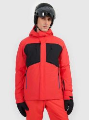 4F Kurtka narciarska w kolorze czerwonym rozmiar: S. Czerwone kurtki narciarskie i snowboardowe damskie 4f, m, bez wzorów, bez kaptura, narciarskie. Za 386.95 zł.