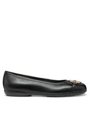 Geox Baleriny D Annytah D557NB 00085 C9999 Czarny. Czarne baleriny damskie Geox, bez wzorów, ze skóry, bez obcasa. Za 289.99 zł.