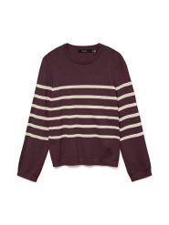 Vero Moda Sweter w kolorze brązowym rozmiar: S. Brązowe swetry klasyczne damskie Vero Moda, s, bez kołnierzyka. Za 92.42 zł.