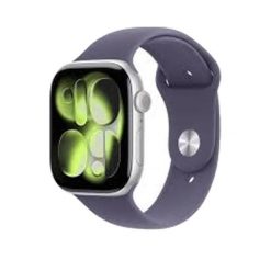 Zegarek smartwatch Apple Series 11 GPS + Cellular Srebrny 46mm. Fioletowe zegarki męskie Apple, srebrne. Za 3,416.10 zł.