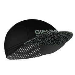 Letnia czapka kolarska z daszkiem Biemme Summer. Czarne czapki męskie Biemme, bez wzorów. W wyprzedaży za 73.00 zł.