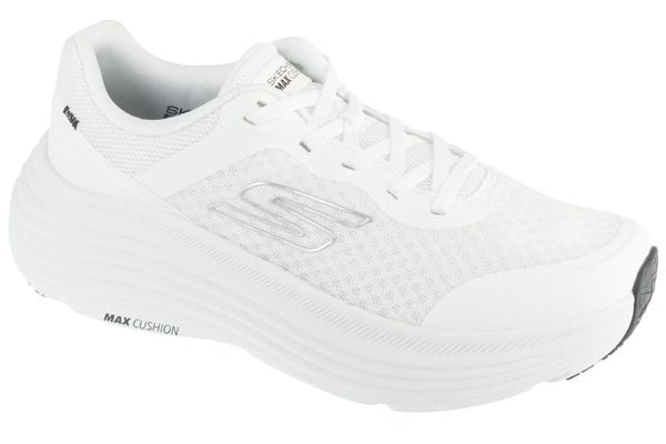 Buty do biegania damskie, Max Cushioning Endeavour. Białe obuwie do biegania damskie Skechers. Za 359.99 zł.