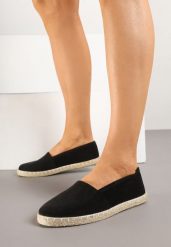 Czarne Espadryle Vices na Podeszwie z Plecionki Sesaniela. Czarne espadryle damskie Born2be, bez wzorów, z jeansu, bez obcasa, na obcasie. Za 59.99 zł.