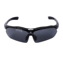 Sportowe okulary przeciwsłoneczne UV400 Ochrona na zewnątrz. Czarne okulary przeciwsłoneczne męskie WEST BIKING, z gumy. Za 63.60 zł.