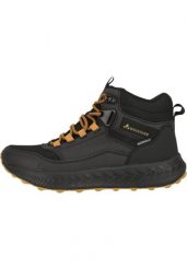 Buty trekkingowe Whistler Reid. Czarne buty trekkingowe męskie WHISTLER, z materiału, bez zapięcia, trekkingowe. Za 488.50 zł.