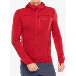 Bluza z kapturem męska Rab Ascendor Light Hoody. Czerwone bluzy z kapturem męskie RAB, na zimę, l. Za 314.99 zł.
