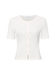 Samsøe Samsøe Koszulka - Sajuni Kobiety Bawełna biały, XS. Białe t-shirty damskie Samsoe & Samsoe, xs, bez wzorów, z bawełny, bez kołnierzyka. Za 229.95 zł.