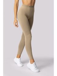 Spaio Legginsy termiczne "Alpha" w kolorze beżowym rozmiar: M. Brązowe legginsy damskie Spaio, m, bez wzorów, z materiału. Za 132.98 zł.
