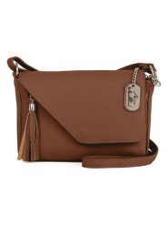 Anna Morellini Skórzana torebka "Lola" w kolorze brązowym - 24 x 6 x 18 cm rozmiar: onesize. Brązowe torebki klasyczne damskie Anna Morellini, bez wzorów, z materiału, bez dodatków. Za 173.99 zł.