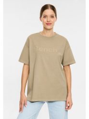 Bench Koszulka "Berlanne" w kolorze beżowym rozmiar: 40. Brązowe bluzki damskie Bench, bez wzorów, z bawełny, bez kołnierzyka, bez ramiączek. Za 87.19 zł.