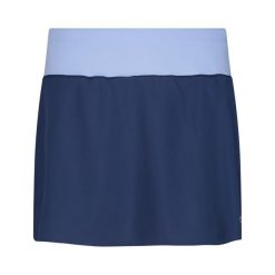 Damska spódnica 2 w 1 CMP. Fioletowe spódniczki damskie CMP, bez wzorów, sportowe, mini, sportowe. Za 222.85 zł.