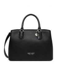 Nine West Torebka C-JL973 Czarny. Czarne torebki klasyczne damskie Nine West, bez wzorów, z materiału, bez dodatków. Za 249.99 zł.