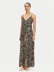ONLY Sukienka letnia Nova 15317840 Czarny Regular Fit. Czarne sukienki damskie Only, na lato, m, bez wzorów, z wiskozy, bez kołnierzyka, bez ramiączek. Za 149.99 zł.