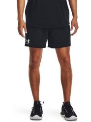 Under Armour Szorty dresowe "Rival" w kolorze czarnym rozmiar: S. Czarne szorty męskie Under Armour, z dresówki, bez kołnierzyka. Za 63.95 zł.