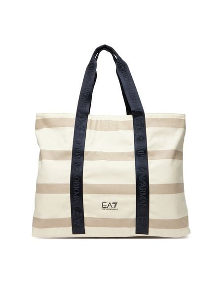 EA7 Emporio Armani Torebka 7W000364 AF13727 F1029 Beżowy. Brązowe torebki klasyczne damskie EA7 Emporio Armani, bez wzorów, z materiału, bez dodatków. Za 379.99 zł.