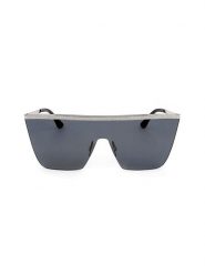 Jimmy Choo Damskie okulary przeciwsłoneczne w kolorze srebrno-granatowym rozmiar: onesize. Niebieskie okulary przeciwsłoneczne damskie Jimmy Choo. Za 369.99 zł.