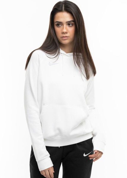 Bluza sportowa damska Nike Wmns Park 20 Fleece. Białe bluzy sportowe damskie Nike, m, bez wzorów, z bawełny, bez ramiączek, długie, z kapturem. Za 202.99 zł.