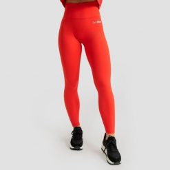 Legginsy damskie fitness z wysokim stanem czerwone Limitless. Czerwone legginsy damskie GYMBEAM, s, bez wzorów, z elastanu. Za 112.90 zł.