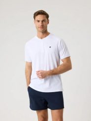 Bjorn_borg ACE SPORTS POLO SHIRT sportowa koszulka polo męska – BRILLIANT WHITE. Białe koszulki polo męskie Björn Borg, m, bez ramiączek, na fitness i siłownię. Za 307.50 zł.