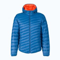 Kurtka puchowa męska CMP Fix Hood. Czarne kurtki męskie CMP, na zimę, m, bez wzorów, z puchu, sportowe, bez kaptura. Za 239.99 zł.