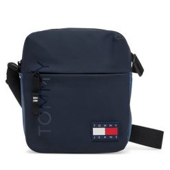 Saszetka Tommy Jeans. Niebieskie saszetki męskie Tommy Jeans, z jeansu. Za 179.99 zł.