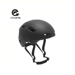 Kask Speedpedelec - NTA8776 - Czapka Rowerowa - Czarne Mate. Czarne czapki męskie FALKX, bez wzorów, z materiału. Za 148.72 zł.