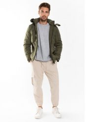 Northwood Kurtka przejściowa "Gabe" w kolorze khaki rozmiar: M. Brązowe kurtki męskie Northwood, m, bez wzorów, bez kaptura. Za 156.98 zł.