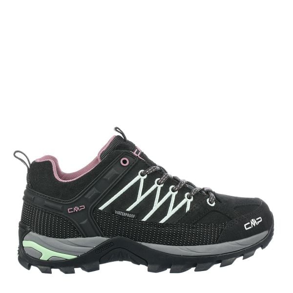 Buty trekkingowe damskie CMP RIGEL LOW. Czarne obuwie trekkingowe damskie CMP. Za 449.99 zł.