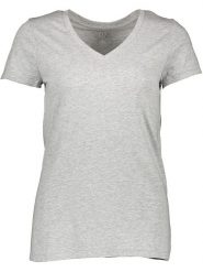 GAP Koszulka w kolorze szarym rozmiar: XL. Szare t-shirty damskie GAP, xl, bez wzorów, bez kołnierzyka. Za 37.12 zł.