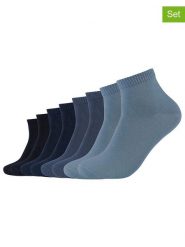 S.Oliver Skarpety (8 par) w kolorze niebieskim i granatowym rozmiar: 39-42. Niebieskie skarpetki męskie S.Oliver, bez wzorów, ze splotem. Za 78.47 zł.