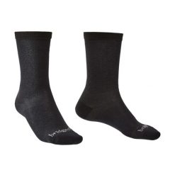 Skarpetki Bridgedale Base Layer Coolmax Liner (2 pary). Czarne skarpetki męskie Bridgedale, bez wzorów. Za 97.99 zł.