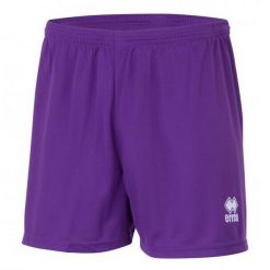 Spodenki Errea New Skin Spodenki Ad Fioletowe Dorośli. Fioletowe szorty męskie ERREA, z materiału, bez kołnierzyka. Za 152.50 zł.