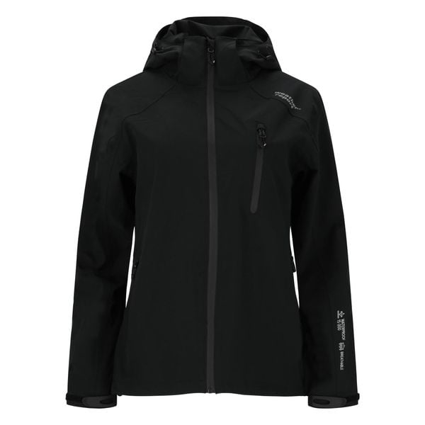 Damska kurtka wodoodporna Weather Report Camelia. Czarne kurtki damskie Weather Report, bez wzorów, bez kaptura. Za 379.50 zł.