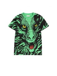 Coccodrillo T-Shirt WC5143204DBJ Zielony Regular Fit. Zielone t-shirty chłopięce COCCODRILLO, bez wzorów, z bawełny, bez ramiączek. Za 49.99 zł.