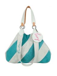Fritzi aus Preußen Shopper bag w kolorze błękitno-turkusowym - 45 x 34 x 16 cm rozmiar: onesize. Niebieskie shopper bag damskie Fritzi aus Preußen, bez wzorów, z materiału, na ramię, bez dodatków. Za 211.31 zł.