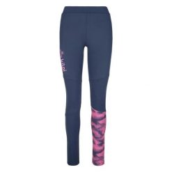 Damskie sportowe legginsy Kilpi ALEXO-W. Niebieskie legginsy damskie Kilpi, na zimę, l, bez wzorów, narciarskie. Za 215.49 zł.