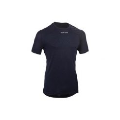Koszulka do rugby Perf Tee R500. Niebieskie t-shirty sportowe męskie OFFLOAD, l, z materiału, bez ramiączek, do biegania. Za 34.99 zł.