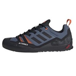 Buty adidas Terrex Swift Solo 2 M IE6903 niebieskie. Niebieskie buty trekkingowe męskie z materiału, bez zapięcia, adidas terrex. Za 676.58 zł.