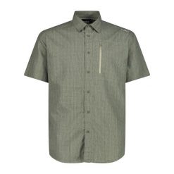 Koszula męska CMP 35S7797. Zielone koszule męskie CMP, m, bez wzorów, bez kołnierzyka, bez ramiączek. Za 222.80 zł.