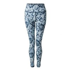 Damskie legginsy Dare 2B Influential II. Niebieskie legginsy sportowe damskie Dare 2b, bez wzorów, na fitness i siłownię. Za 79.85 zł.