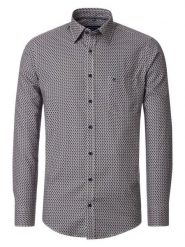 CASAMODA Koszula - Comfort fit - w kolorze niebiesko-pomarańczowo-białym rozmiar: S. Białe koszule męskie CASAMODA, s, bez wzorów, z bawełny, bez kołnierzyka, bez ramiączek. Za 86.99 zł.