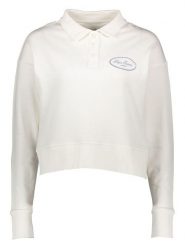 Pepe Jeans Bluza w kolorze białym rozmiar: M. Białe bluzy bez kaptura damskie Pepe Jeans, m, z jeansu. Za 148.96 zł.