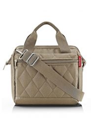 Reisenthel Torebka w kolorze khaki - 22 x 24 x 13 cm rozmiar: onesize. Brązowe torebki klasyczne damskie Reisenthel, bez wzorów, z materiału, pikowane, bez dodatków. Za 127.35 zł.