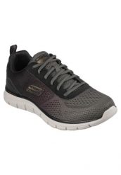 Buty do chodzenia męskie Skechers Track Ripkent. Czarne buty fitness męskie Skechers, na fitness i siłownię. Za 239.99 zł.