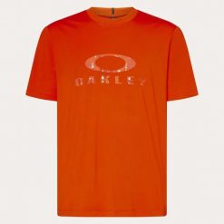 Koszulka sportowa męska Oakley LOGO SUN FOA407935-40O. Brązowe t-shirty sportowe męskie Oakley, l, z materiału, bez ramiączek. Za 127.60 zł.