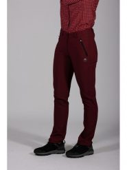 Maul Sport Spodnie softshellowe "Klosters II" w kolorze bordowym rozmiar: 22. Brązowe spodnie dresowe damskie Maul Sport, bez wzorów. Za 239.99 zł.