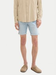 Tom Tailor Denim Szorty jeansowe 1040209 Niebieski Regular Fit. Niebieskie szorty męskie Tom Tailor Denim, bez wzorów, z bawełny. Za 189.99 zł.