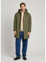 Pepe Jeans Parka "Thander" w kolorze khaki rozmiar: XS. Brązowe parki męskie Pepe Jeans, xs, bez wzorów, z bawełny. Za 373.35 zł.