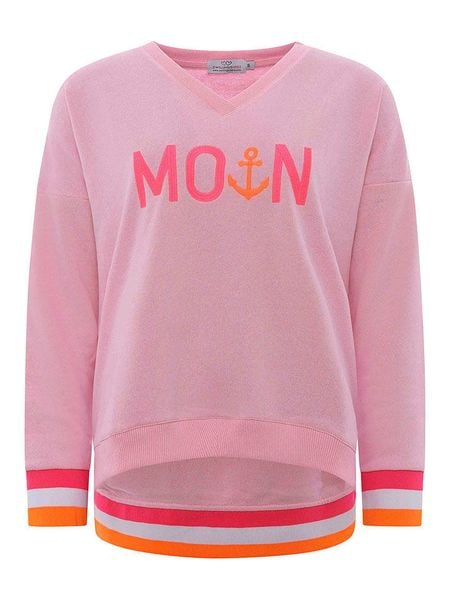 Zwillingsherz Bluza "Rahel" w kolorze jasnoróżowym rozmiar: S/M. Różowe bluzy bez kaptura damskie Zwillingsherz, m. Za 204.96 zł.