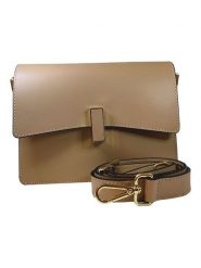 ORE10 Skórzana torebka w kolorze czarnym - 22 x 17 x 7 cm rozmiar: onesize. Brązowe torebki klasyczne damskie ORE10, bez wzorów, z materiału, bez dodatków. Za 304.99 zł.